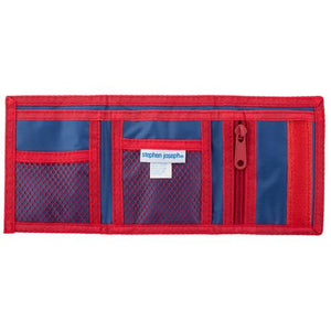 Kids Tri-Fold Wallet Space Silver