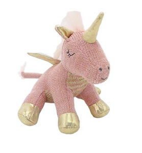 Uliana Unicorn Knit Rattle