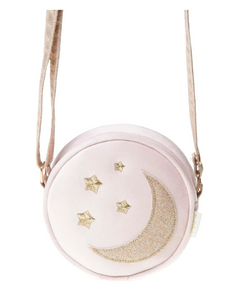 Moon and Stars Velvet Bag
