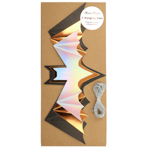 Halloween Foil Hanging Bats