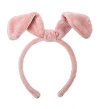 Load image into Gallery viewer, Fluffy Bunny Ears Headband
