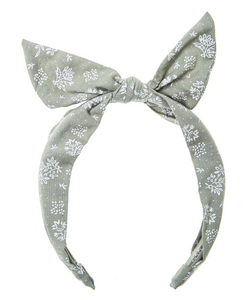 Floral Spring Tie Headband