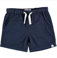 Load image into Gallery viewer, Hugo Twill Shorts Navy
