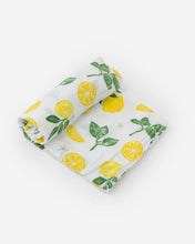Load image into Gallery viewer, Cotton Muslin Swaddle Single Lemon Drop
