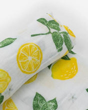 Load image into Gallery viewer, Cotton Muslin Swaddle Single Lemon Drop

