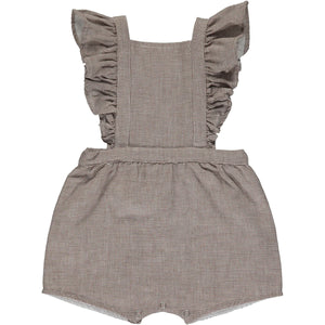 Emma Romper - Brown Check