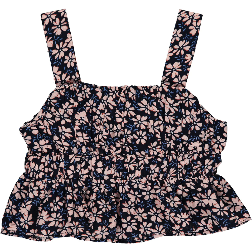 Samira Top - Black Daisy