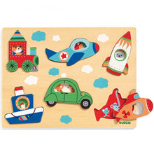 Load image into Gallery viewer, Wooden Puzzles Vroom
