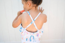 Load image into Gallery viewer, Makayla Swim In Watercolor Rainbow

