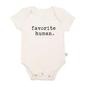 Favorite Human Graphic Onesie
