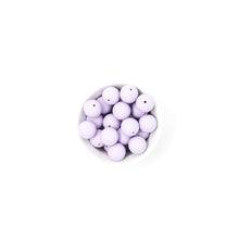 Load image into Gallery viewer, Abby Silicone &amp; Beech Wood Rattle - Lavender Fog
