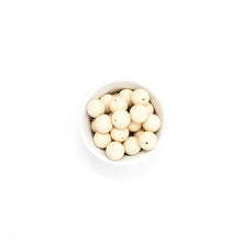Load image into Gallery viewer, Abby Silicone &amp; Beech Wood Rattle - Navajo Beige
